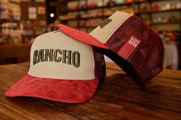 Boné Rancho Vermelho - Rota 68 Brasil