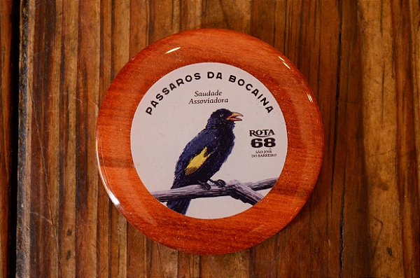 Imã Rota 68 brasil - Coleção Pássaros da Bocaina - 04
