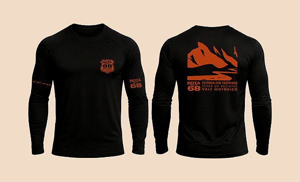 Camiseta Rota 68 UV + Brinde (Adesivo Rota 68)