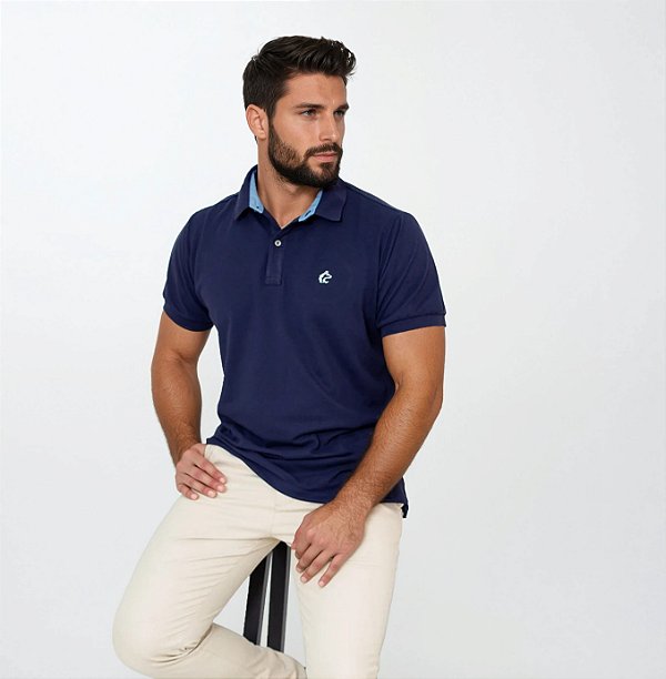 Camisa Polo Masculina Marinho – Para Todas as Ocasiões