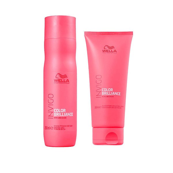 Kit Shampoo e Condicionador  Color Brilliance Wella