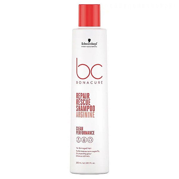 Shampoo BC Clean Performance Repair Rescue Schwarzkopf 250ml