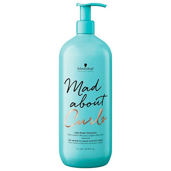 Shampoo Co-Wash Mad About Curls Low Foam Schwarzkopf 1L