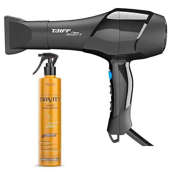 Kit Secador New Smart Taiff e Fluído Trivitt Itallian
