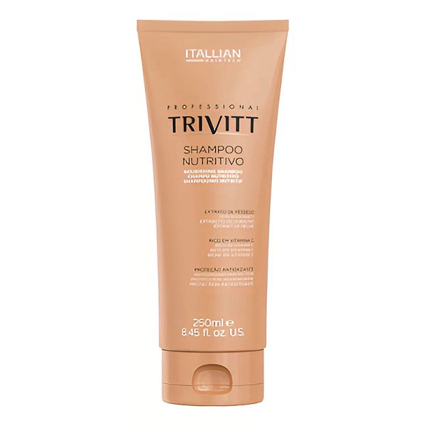 Shampoo Nutritivo Extrato de Pêssego Trivitt 250ml