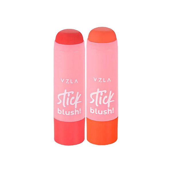 Kit Blush Stick Multifuncional Cores Vizzela