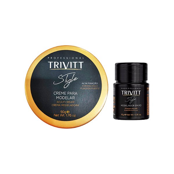 Kit Creme e Pó Modelador Trivitt Style Itallian