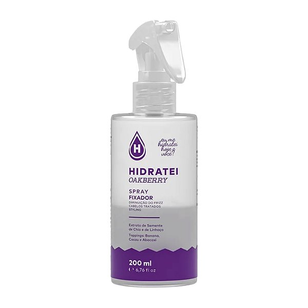 Spray Fixador OAKBERRY  Hidratei 200ml