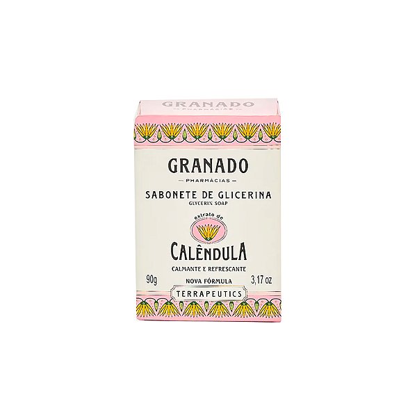Sabonete em Barra de Glicerina Calêndula Granado