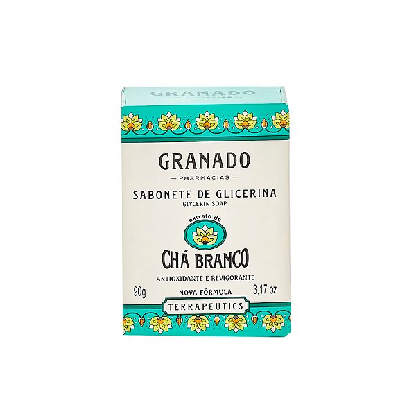 Sabonete em Barra de Glicerina Chá Branco Granado