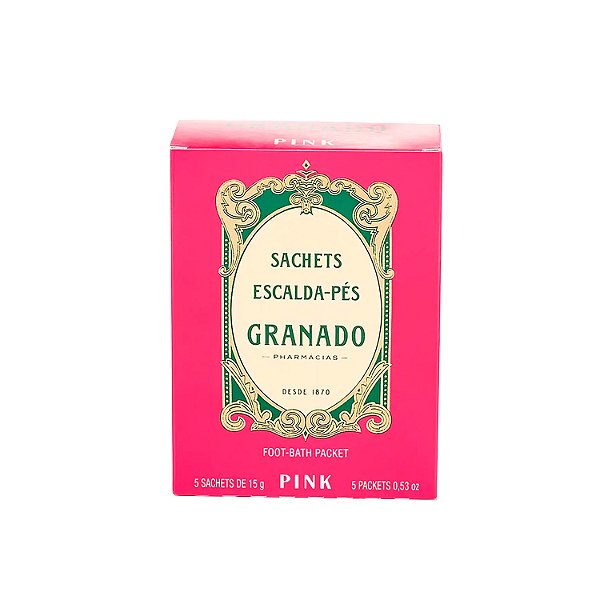 Sachets Escalda Pés Pink Granado 5 Sachês 15g