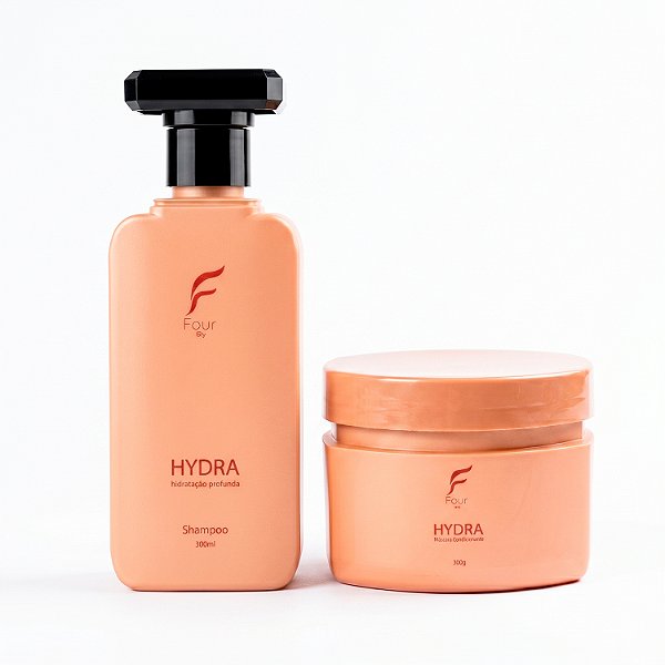 Kit Shampoo e Máscara Hydra Four bty