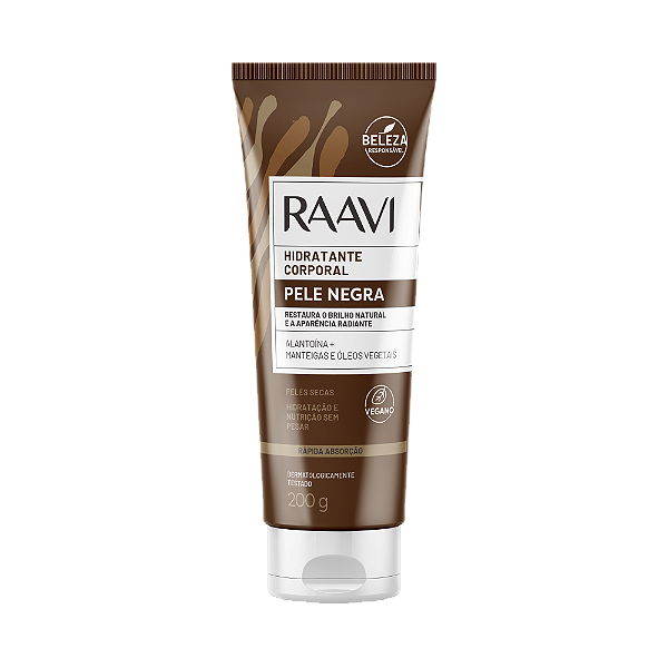 Hidratante Corporal Pele Negra Raavi 200g