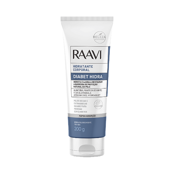 Hidratante Corporal Diabet Hidra Raavi 200g