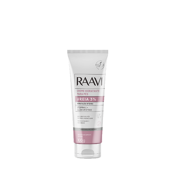 Creme Hidratante Para Pés Ureia 3% Raavi 100g