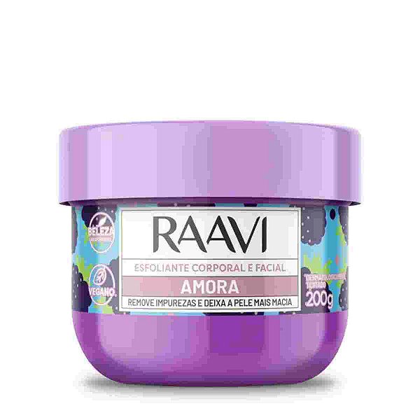 Raavi Esfoliante Corporal e Facial Amora 200g