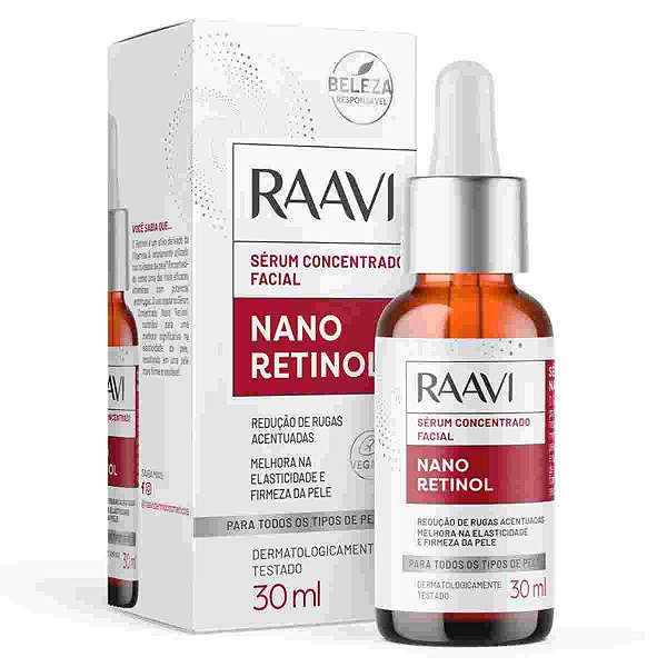 Raavi Serum Facial Concentrado Retinol 30ml
