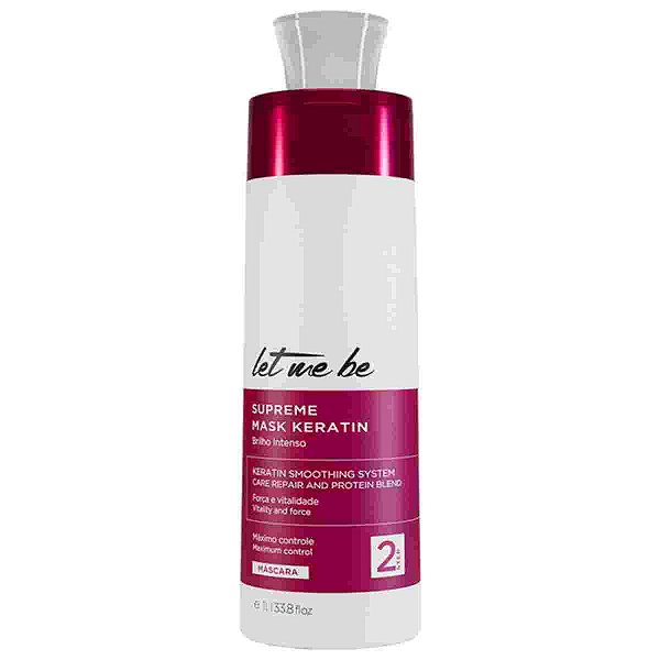 Let Me Be Máscara Supreme Keratin Passo 2 - 1L
