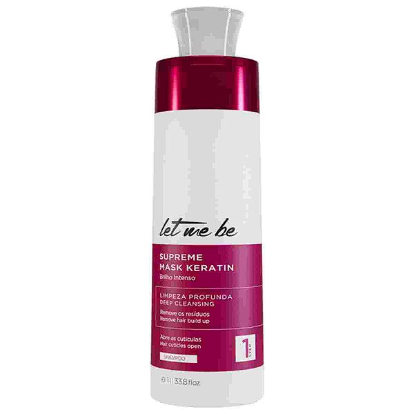 Let Me Be Shampoo Supreme Keratin - Antirresíduos 1L