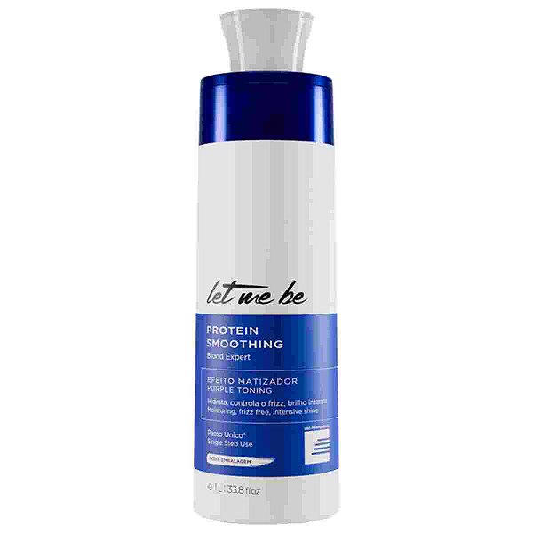 Let Me Be Protein Smoothing Blond Matizadora Passo Único 1L