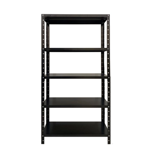 Estante Aço 155x80x27 5 Prateleiras Bipartida Preta W3