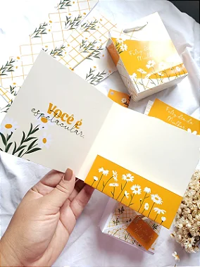 Card com bolso - PERSONALIZADO