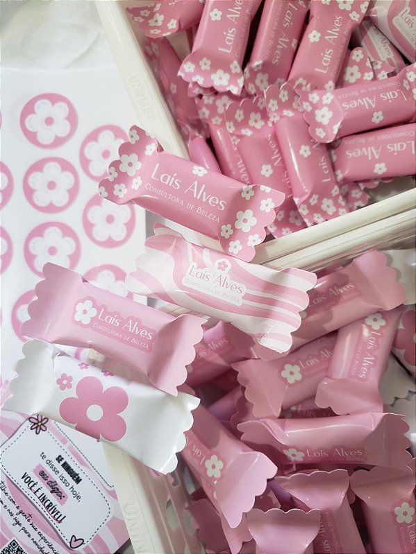 100 balas personalizada - PERSONALIZADO