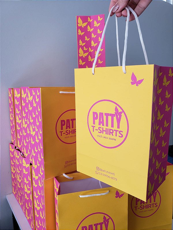 Sacola L3 - 26x17x10cm - PERSONALIZADO