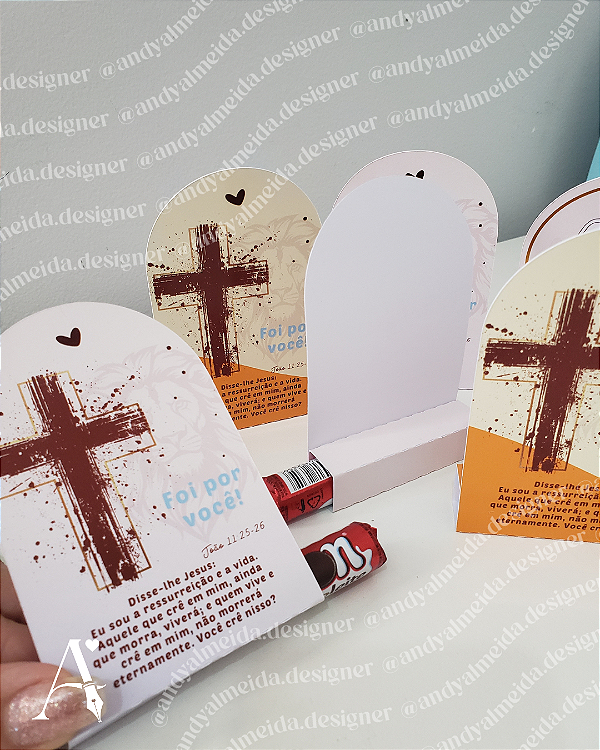 Display para Baton - Páscoa - PERSONALIZE