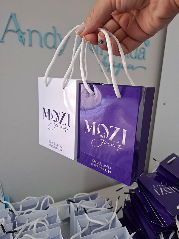 Sacola L1 fotográfica - 12x9x4cm - PERSONALIZADO