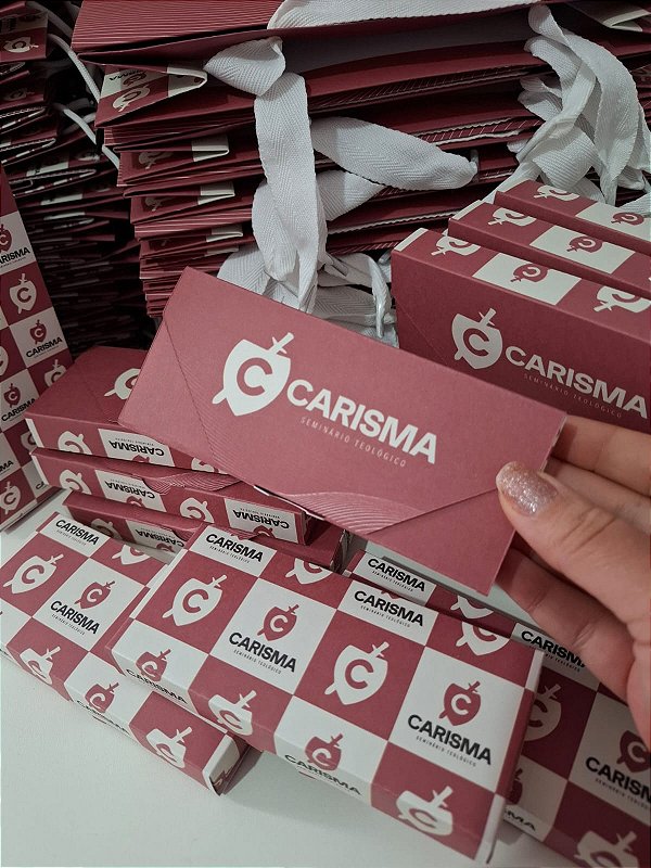 Caixa Barra Envelope 14x6x2cm - PERSONALIZADO