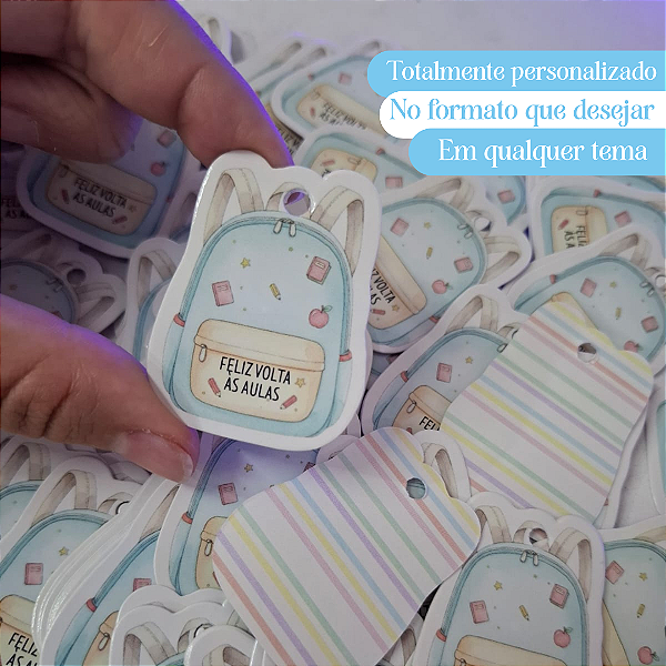 Recorte Especial Tag / Etiqueta Premium - PERSONALIZADO