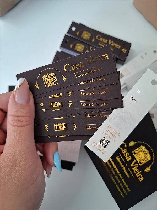 Tag Palito 2,3x8,8cm Premium - PERSONALIZADO