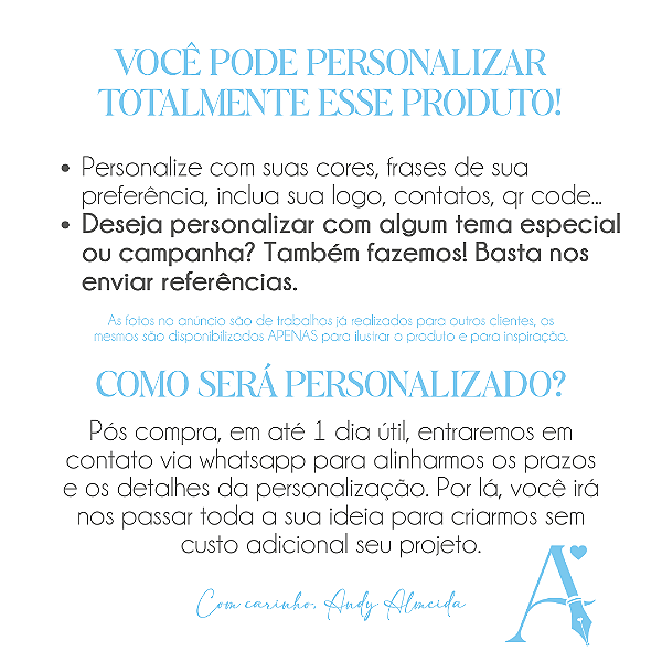 Adesivo 4x1,5cm - PERSONALIZADO