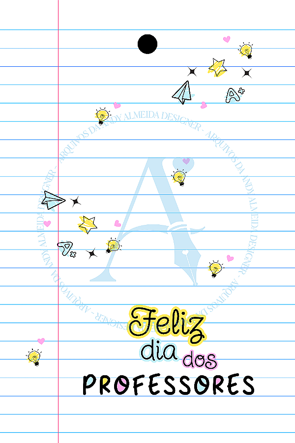 (DIGITAL) Tag 4x6cm - Feliz dia dos Professores ABC - A4