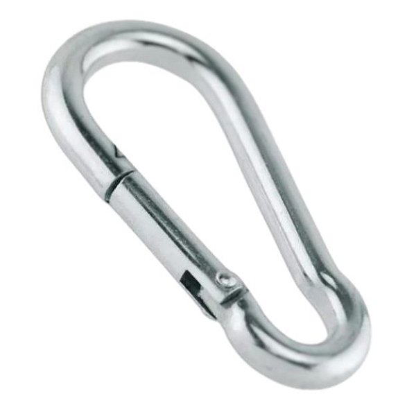 Mosquetão Aço Carbono Galvanizado 10x100mm