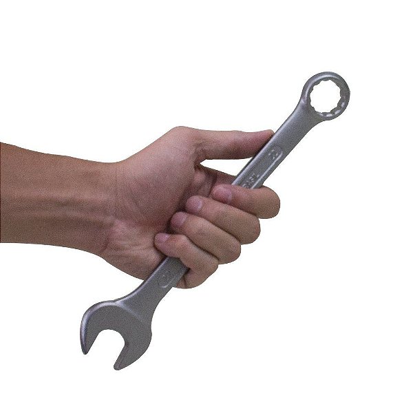 Chave Combinada 22 mm Tramontina Basic c/ Corpo em Aço Especial Cromado