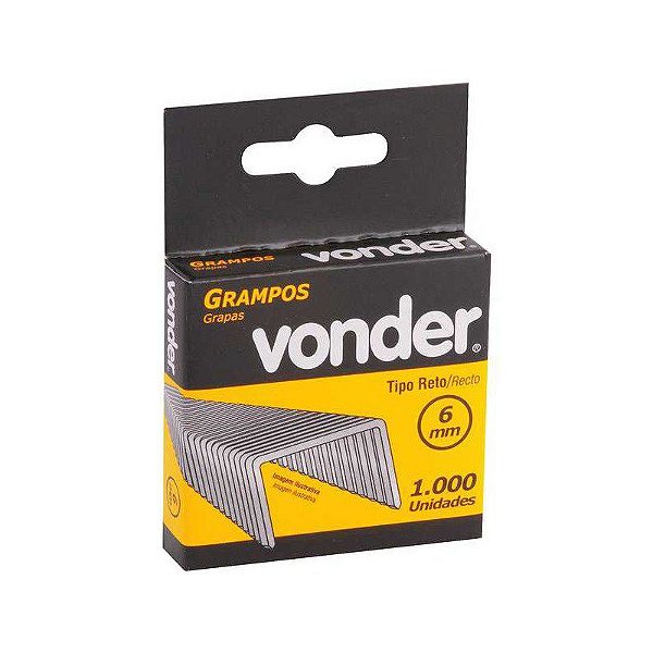 Grampo Vonder 6MM VR-6 C/1000