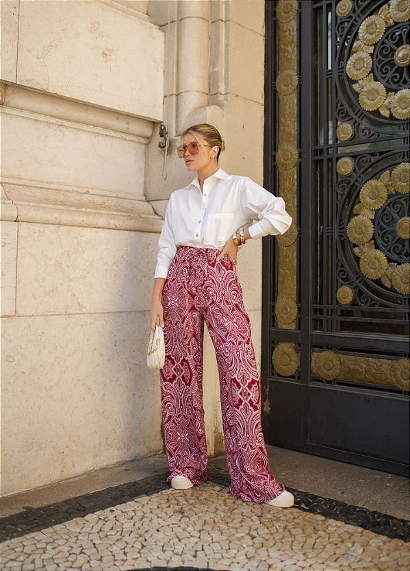 Calça Paisley