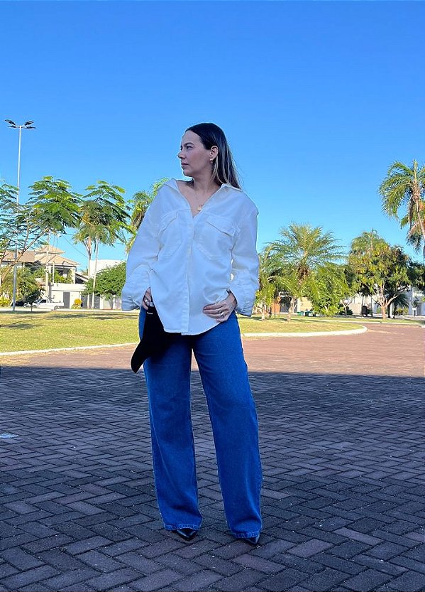 Camisa Off White Helen
