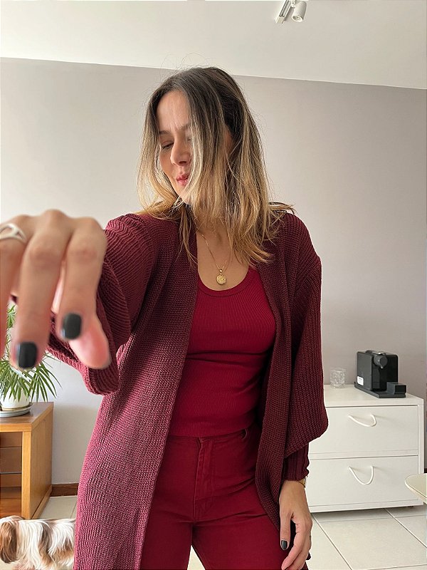 Cardigan Longo Lily