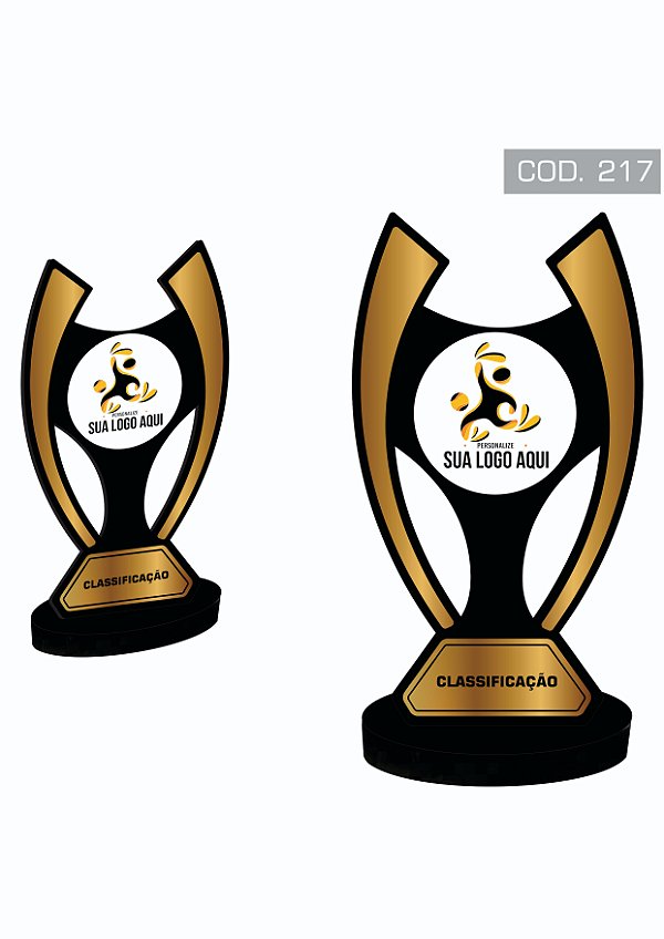 Troféu MDF Personalizável