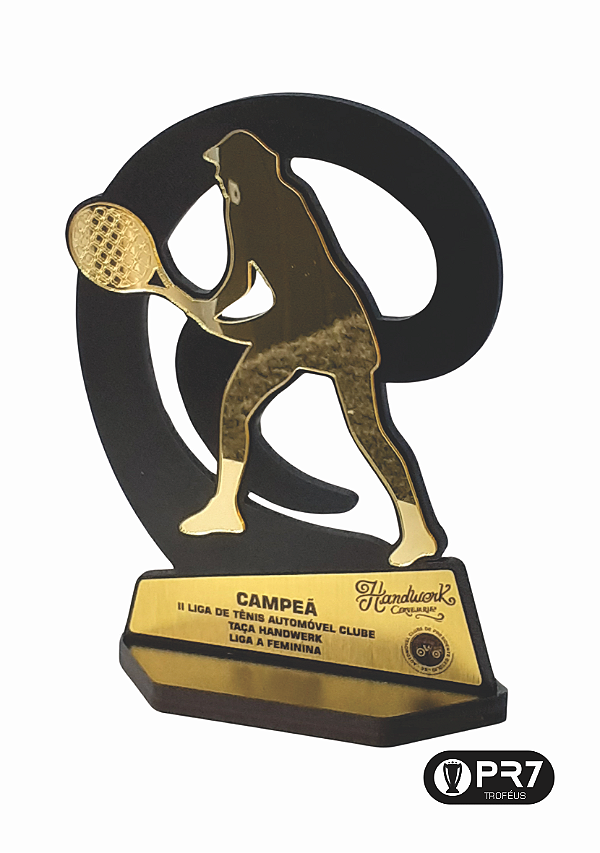 TROFÉU TÊNIS FEMININO PR725