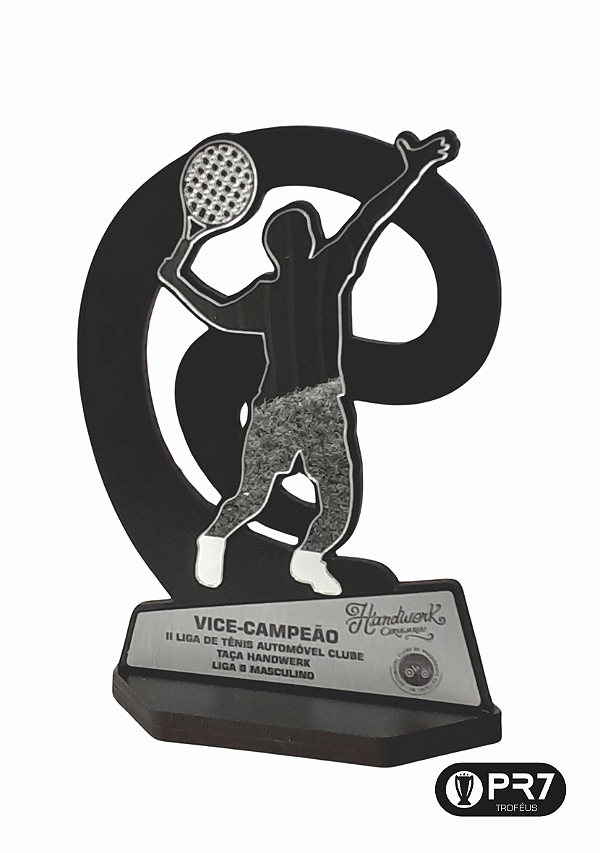 TROFÉU TÊNIS MASCULINO PR724