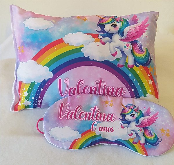 Kit Soninho (almofada + Máscara de dormir)