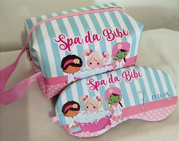 Kit SPA ( Necessaire Box G + Máscara de dormir )