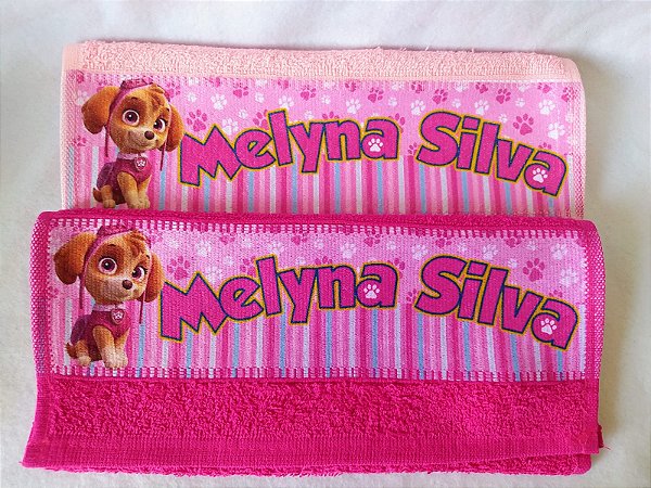 Toalhinha Personalizada (Diversas Cores)