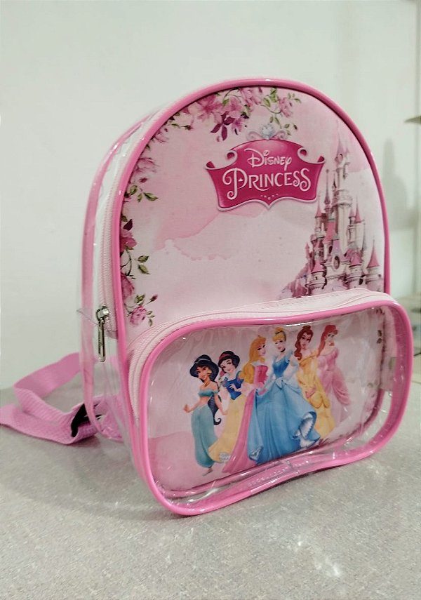 Mochila Cristal com bolso