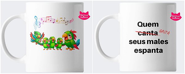 Caneca Verdes cantando