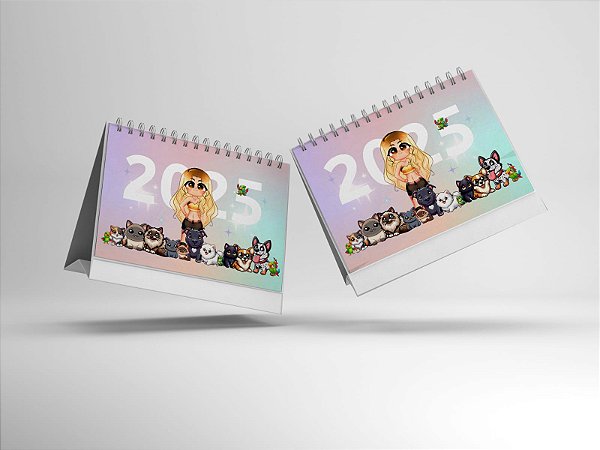 Calendário de mesa